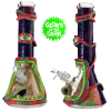 3D Punk Monster 7mm Beaker Bong