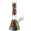 The Clown Punk Glass Beaker Bong