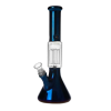 Gradient Beaker Bong 30cm with Tree Percs - Image 2