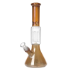 Gradient Beaker Bong 30cm with Tree Percs - Image 3