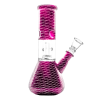 Stripe Pattern Dome Perc Beaker Bong 20cm - Image 4