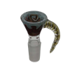Colourful Mixed Design Male Glass Cone Piece 14mm - Image 3