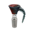 Colourful Mixed Design Male Glass Cone Piece 14mm - Image 2