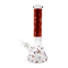 Glow In The Dark Mary Jane Glass Beaker Bong - 25cm - Image 2