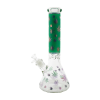Glow In The Dark Mary Jane Glass Beaker Bong - 25cm