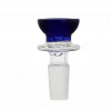 Blue Mother Ship 14mm Glass Cone Piece