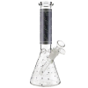 Glow In The Dark Gucci Designer Glass Beaker Bong - 25cm - Image 4