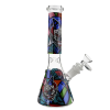 Demon Clown Glass Beaker Bong - 25cm