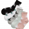 Marijuana Leaf Pattern Ankle Socks