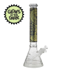 7mm Glow In the Dark Egyptian Beaker Bong with Extra Thick 15mm Base - Image 3