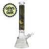 7mm Glow In the Dark Egyptian Beaker Bong with Extra Thick 15mm Base - Image 12