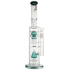 14″ Mushroom Jellyfish with Built-in Sprinkler Perc Bong by Billy Mate