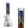 Charming K9 Abstract Art Portrait Beaker Bong 25cm - Image 3