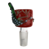 Colored CP Cone Piece with 3D Gecko Design 14mm