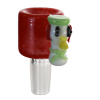 Double Wall Duck Face Glass Cone Piece 14mm - Image 3