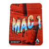 Mag Resealable Ziplock Anti Smell Bag With Warning Stated On Bag- Cali Pack
