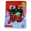 Runtz Hybrid Resealable Ziplock Anti Smell Bag With Warning Stated On Bag- Cali Pack