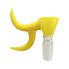 Double Horn 14mm Glass Cone Piece