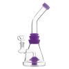 Vibrant Colored Portable Bong with an otherworldly UFO-Inspired Perculator!