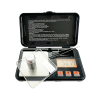 Professional Digital Mini Scale 200g/0.01g with Built-In Case, Tweezers, and 50g Weight
